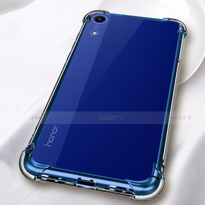 Custodia Silicone Trasparente Ultra Sottile Morbida T10 per Huawei Y6 Pro (2019) Chiaro