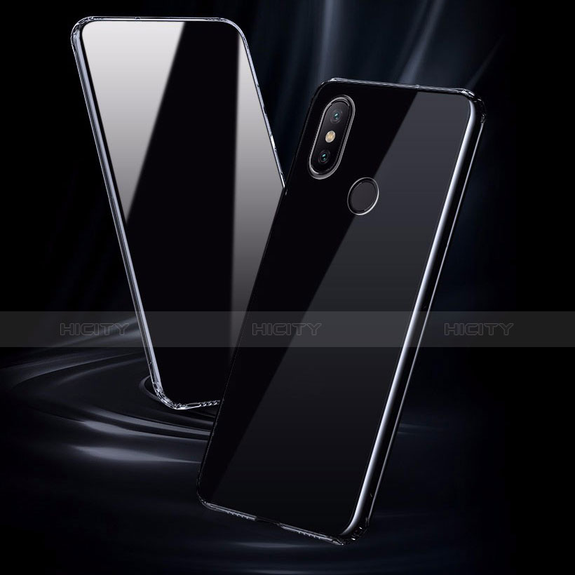 Custodia Silicone Trasparente Ultra Sottile Morbida T10 per Xiaomi Mi Mix 3 Nero