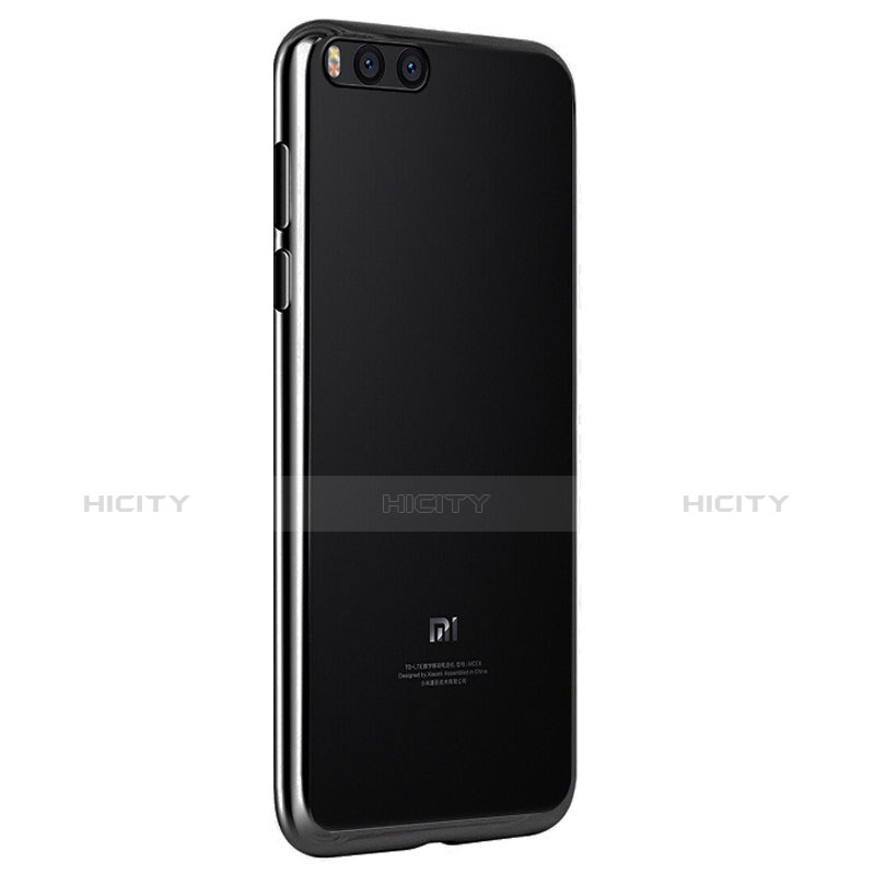 Custodia Silicone Trasparente Ultra Sottile Morbida T10 per Xiaomi Mi Note 3 Nero
