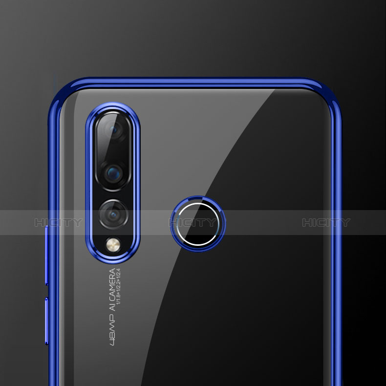 Custodia Silicone Trasparente Ultra Sottile Morbida T11 per Huawei Nova 4 Blu