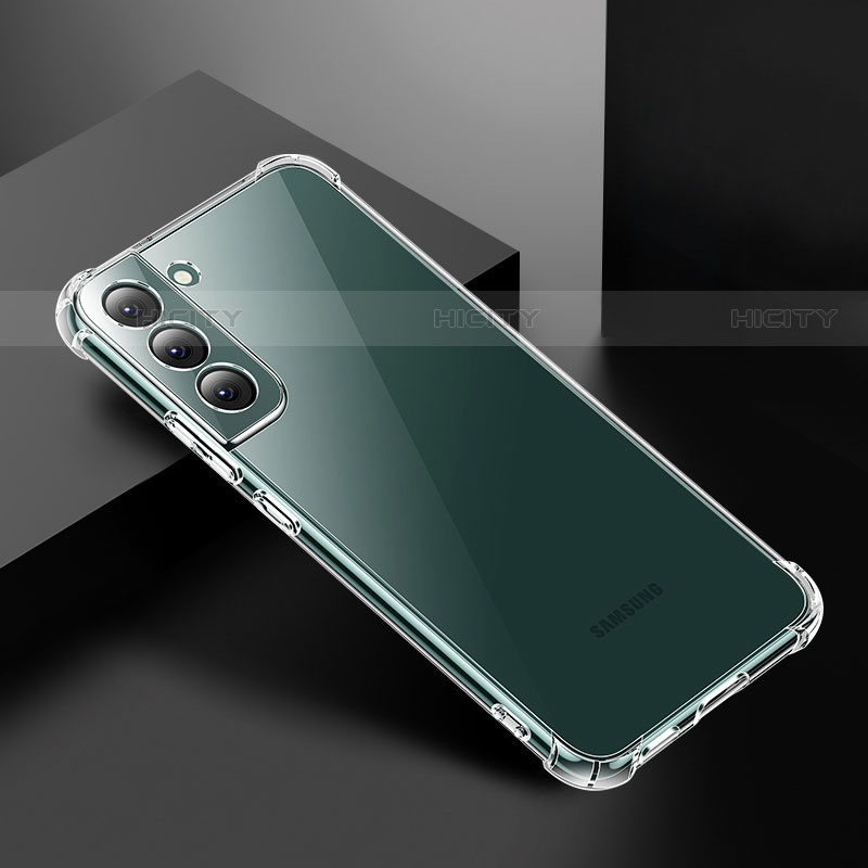 Custodia Silicone Trasparente Ultra Sottile Morbida T11 per Samsung Galaxy S23 Plus 5G Chiaro