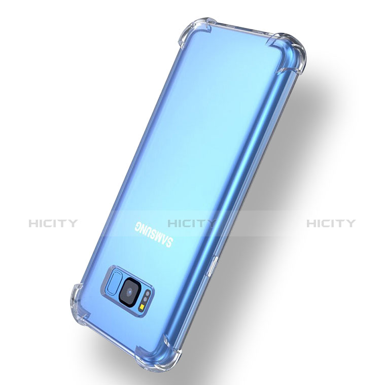 Custodia Silicone Trasparente Ultra Sottile Morbida T11 per Samsung Galaxy S8 Chiaro