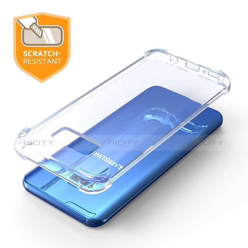 Custodia Silicone Trasparente Ultra Sottile Morbida T11 per Samsung Galaxy S8 Chiaro