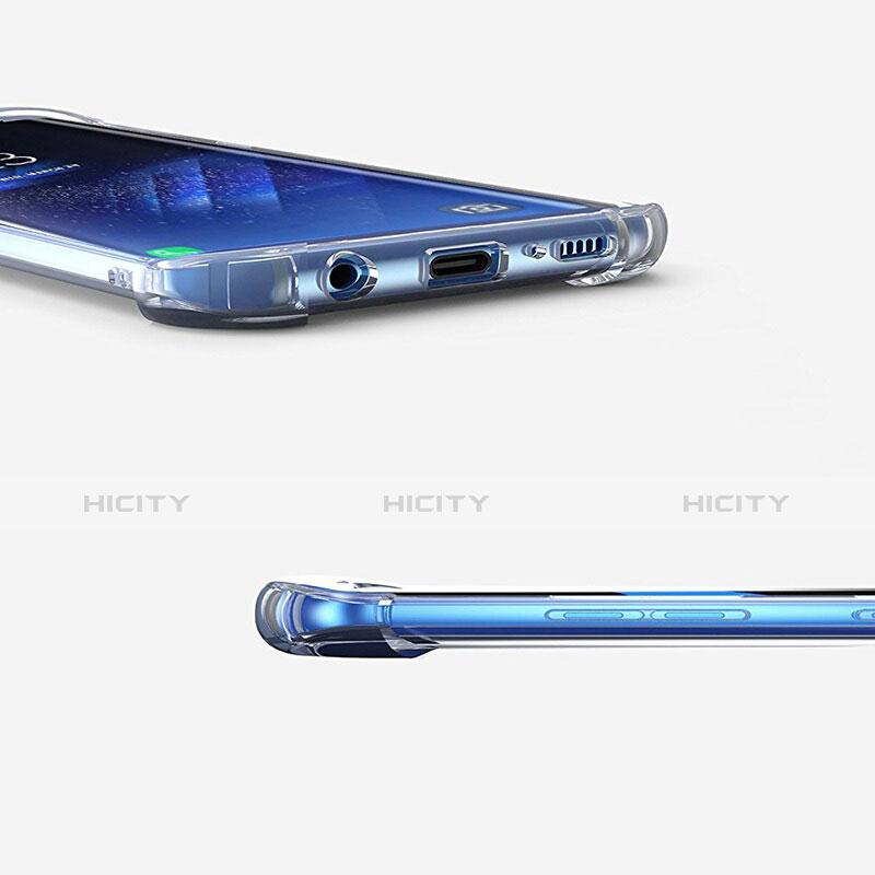 Custodia Silicone Trasparente Ultra Sottile Morbida T11 per Samsung Galaxy S8 Chiaro