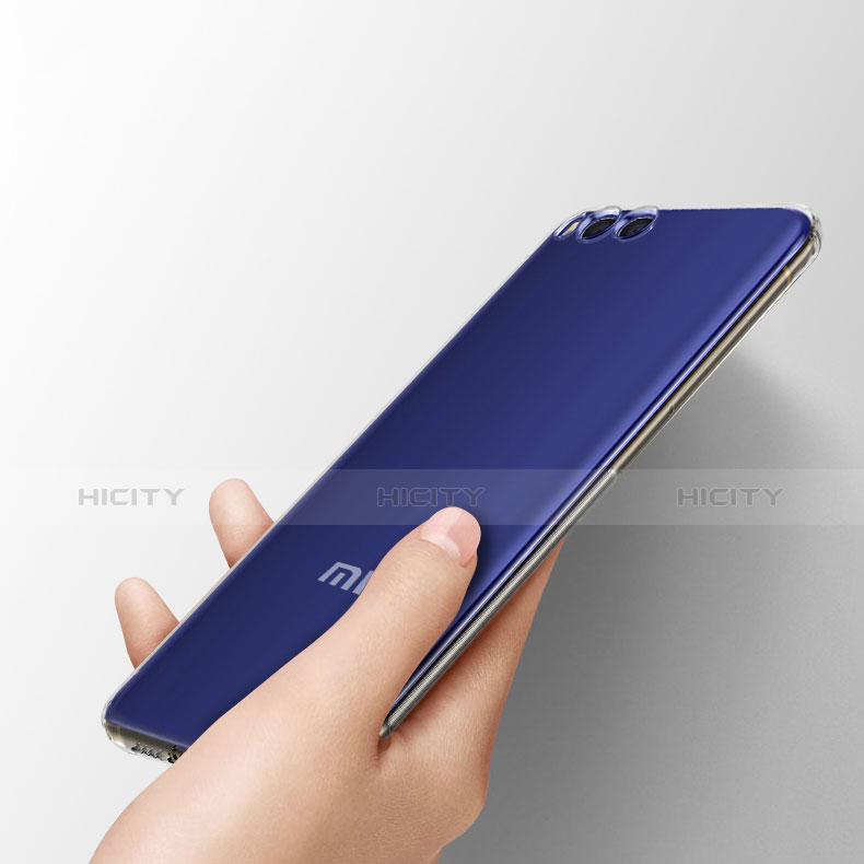 Custodia Silicone Trasparente Ultra Sottile Morbida T11 per Xiaomi Mi 6 Chiaro