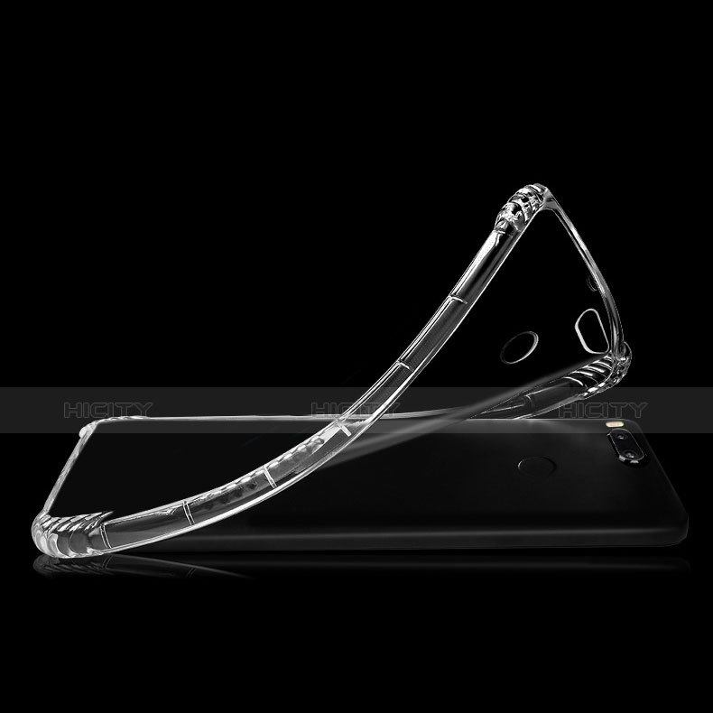 Custodia Silicone Trasparente Ultra Sottile Morbida T11 per Xiaomi Mi A1 Chiaro