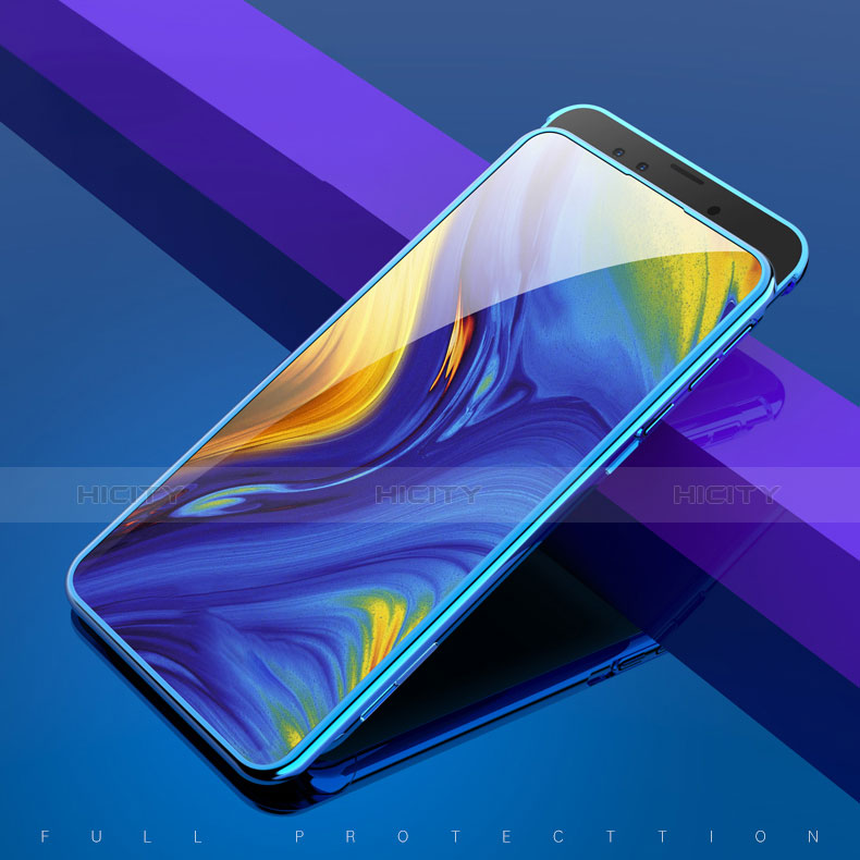 Custodia Silicone Trasparente Ultra Sottile Morbida T11 per Xiaomi Mi Mix 3 Blu