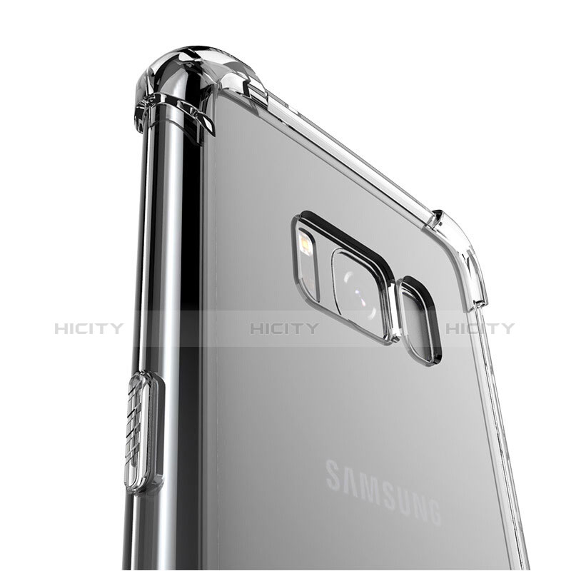 Custodia Silicone Trasparente Ultra Sottile Morbida T12 per Samsung Galaxy S8 Plus Chiaro