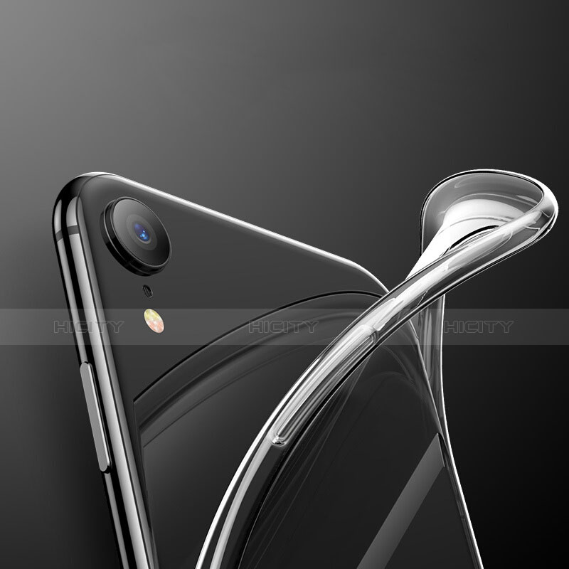 Custodia Silicone Trasparente Ultra Sottile Morbida T14 per Apple iPhone XR Chiaro