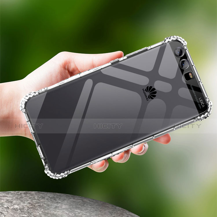 Custodia Silicone Trasparente Ultra Sottile Morbida T14 per Huawei Honor 9 Chiaro