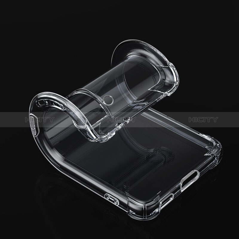 Custodia Silicone Trasparente Ultra Sottile Morbida T14 per Samsung Galaxy S24 5G Chiaro