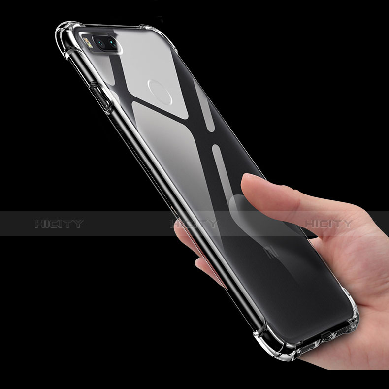 Custodia Silicone Trasparente Ultra Sottile Morbida T14 per Xiaomi Mi 5X Chiaro