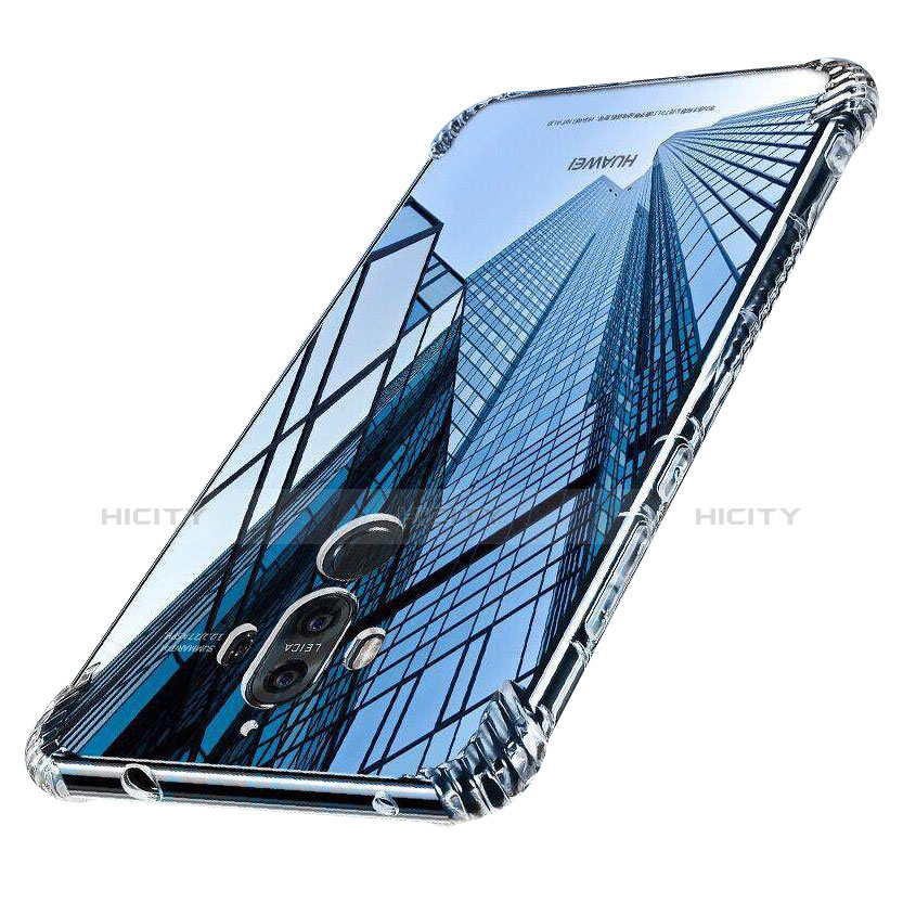 Custodia Silicone Trasparente Ultra Sottile Morbida T16 per Huawei Mate 9 Chiaro