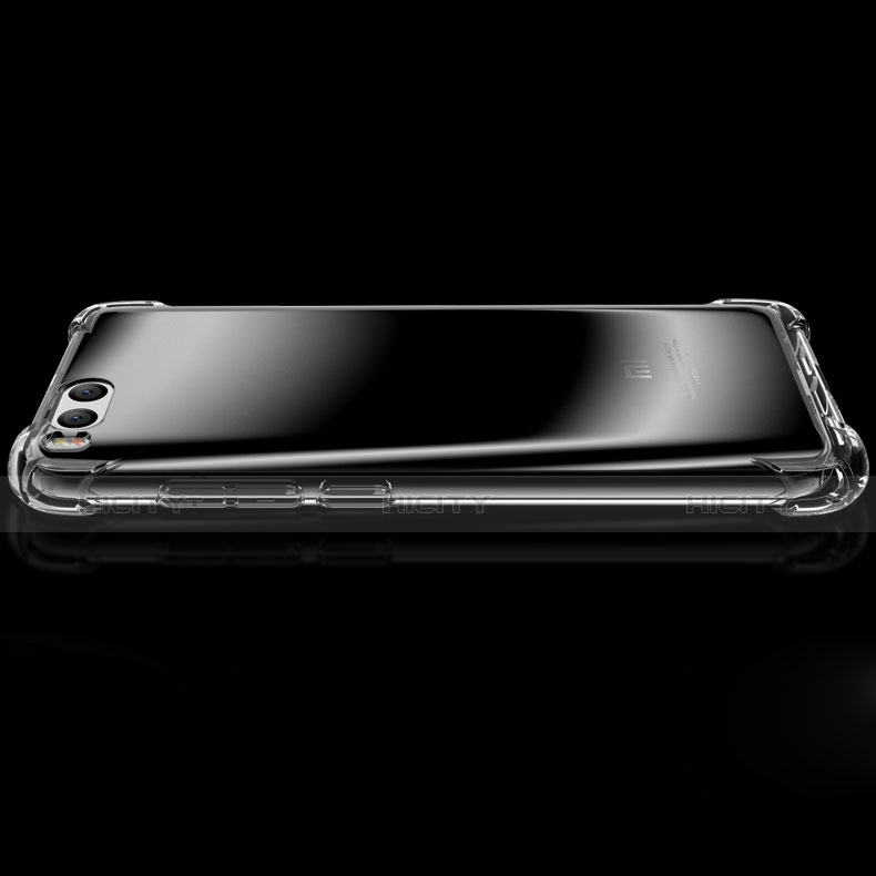 Custodia Silicone Trasparente Ultra Sottile Morbida T17 per Xiaomi Mi 6 Chiaro