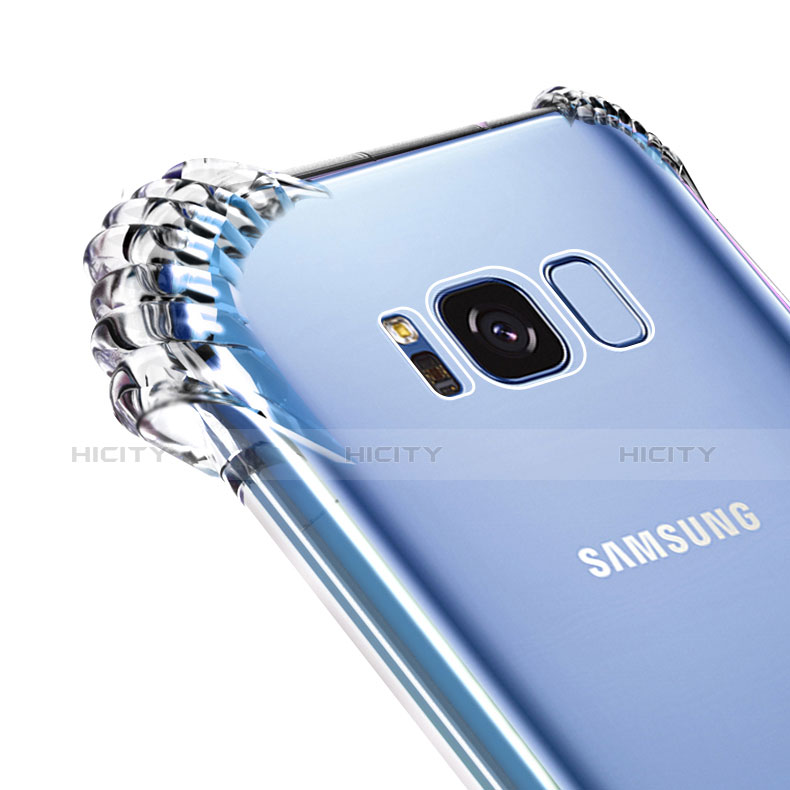 Custodia Silicone Trasparente Ultra Sottile Morbida T19 per Samsung Galaxy S8 Plus Chiaro