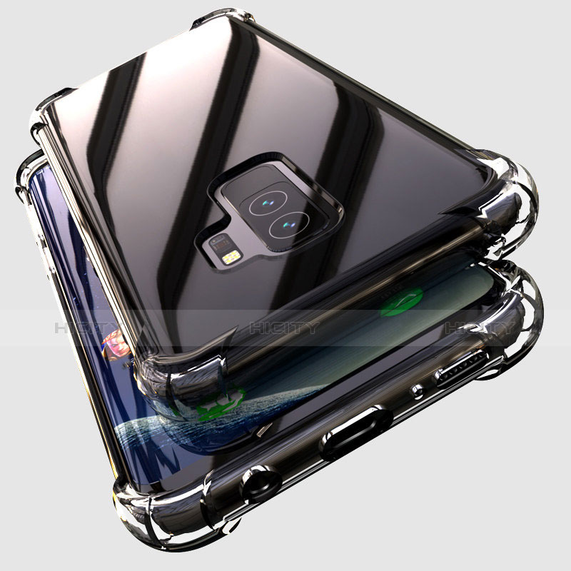 Custodia Silicone Trasparente Ultra Sottile Morbida T19 per Samsung Galaxy S9 Plus Chiaro