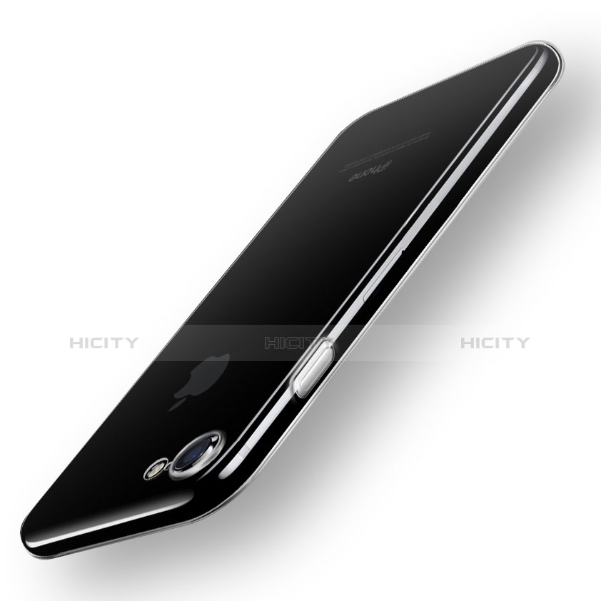 Custodia Silicone Trasparente Ultra Sottile Morbida T20 per Apple iPhone 7 Chiaro