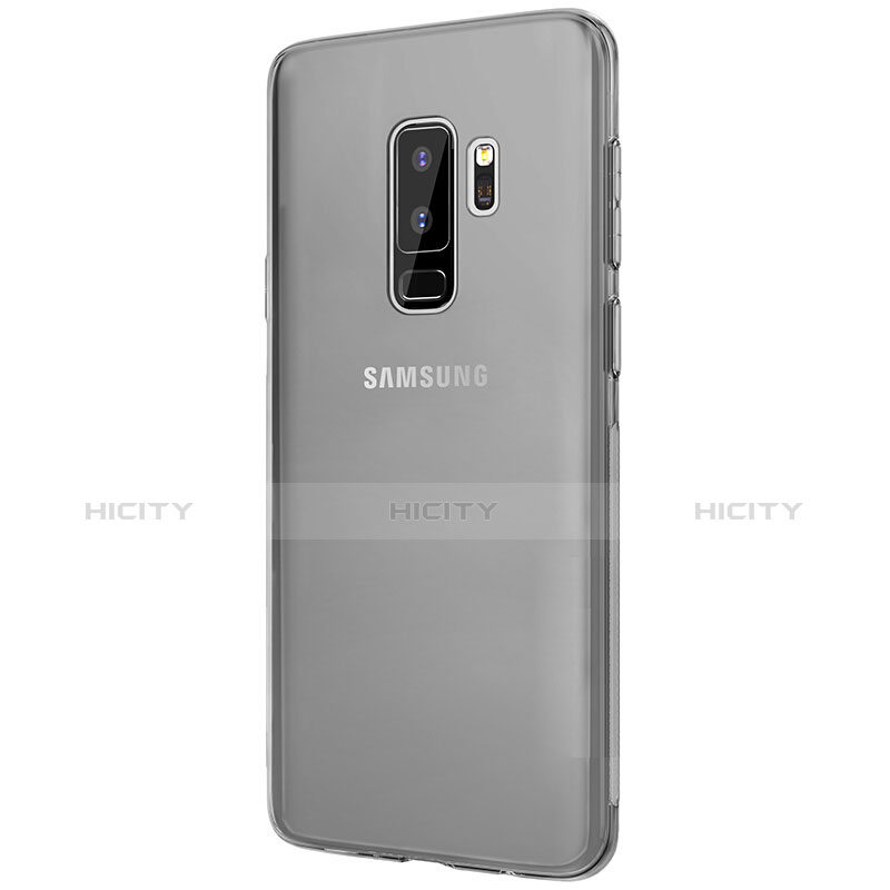 Custodia Silicone Trasparente Ultra Sottile Morbida T20 per Samsung Galaxy S9 Plus Grigio