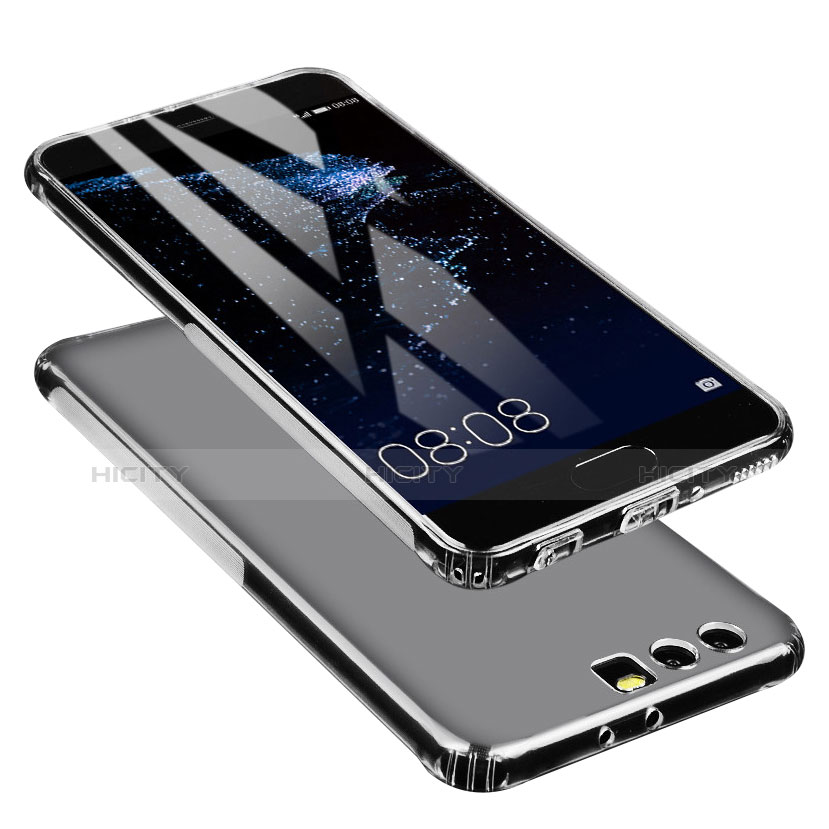 Custodia Silicone Trasparente Ultra Sottile Morbida U01 per Huawei P10 Plus Chiaro