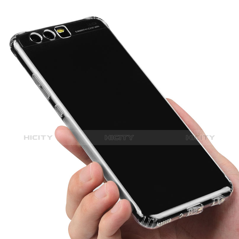 Custodia Silicone Trasparente Ultra Sottile Morbida U01 per Huawei P10 Plus Chiaro