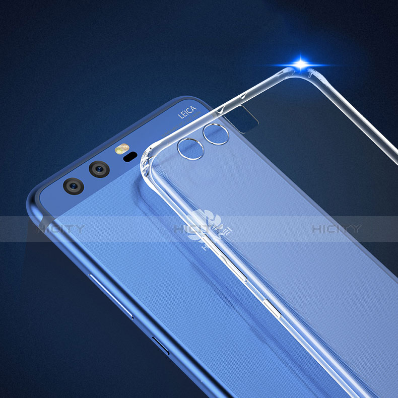 Custodia Silicone Trasparente Ultra Sottile Morbida U04 per Huawei P10 Plus Chiaro