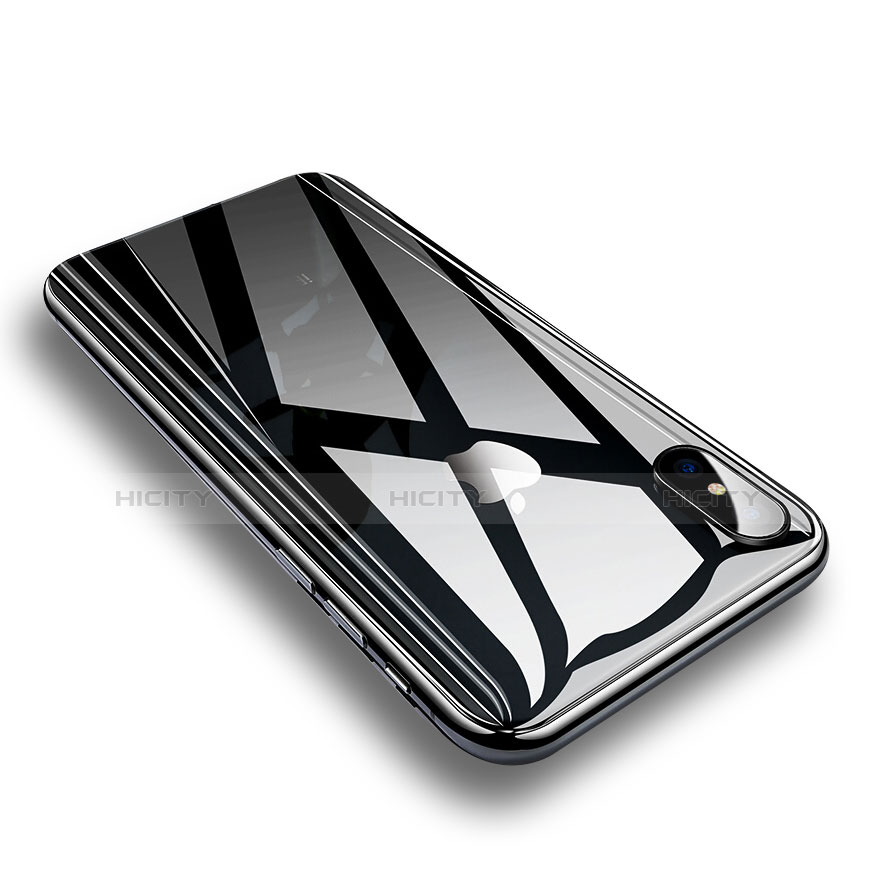 Custodia Silicone Trasparente Ultra Sottile Morbida V05 per Apple iPhone X Chiaro