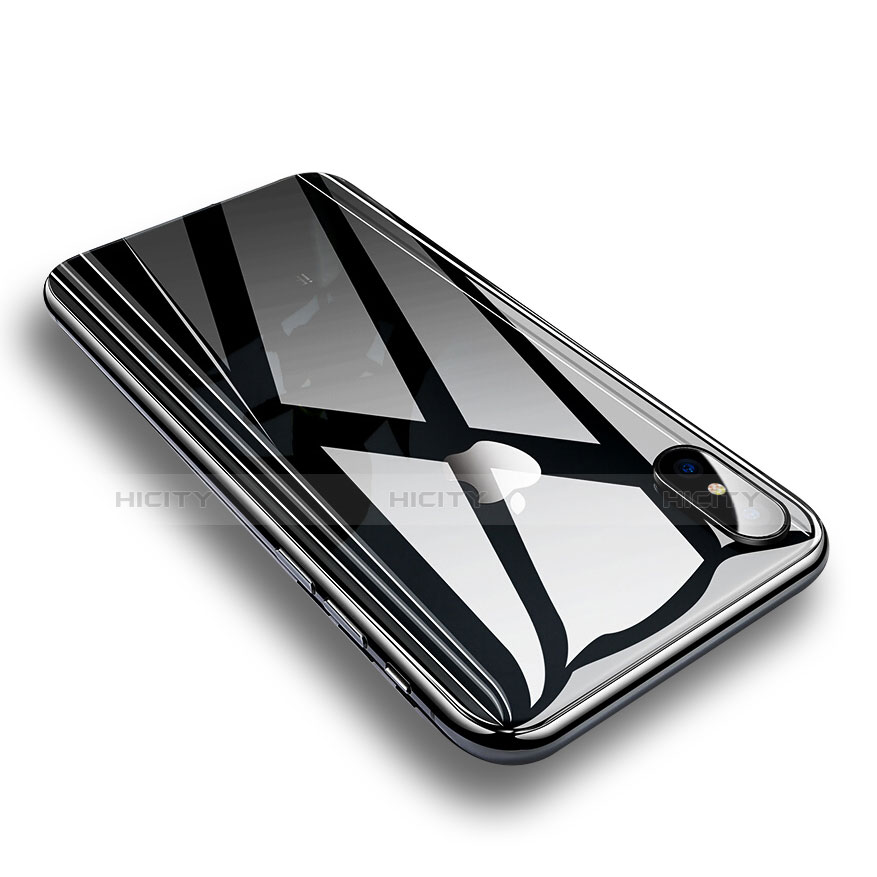 Custodia Silicone Trasparente Ultra Sottile Morbida V05 per Apple iPhone Xs Chiaro