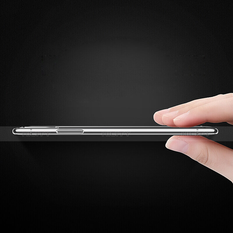 Custodia Silicone Trasparente Ultra Sottile Morbida V05 per Apple iPhone Xs Max Chiaro