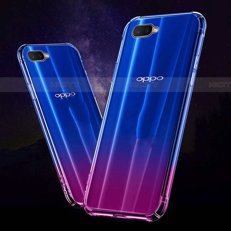 Custodia Silicone Trasparente Ultra Sottile Morbida Z05 per Oppo RX17 Neo Chiaro