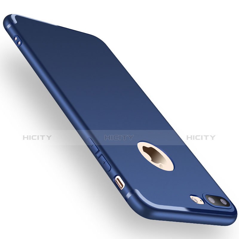 Custodia Silicone Ultra Sottile Cover Morbida Z15 per Apple iPhone 8 Plus Blu
