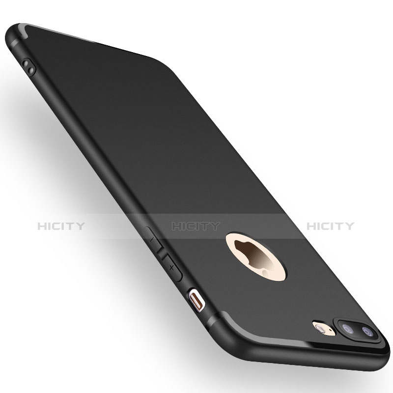 Custodia Silicone Ultra Sottile Cover Morbida Z15 per Apple iPhone 8 Plus Nero