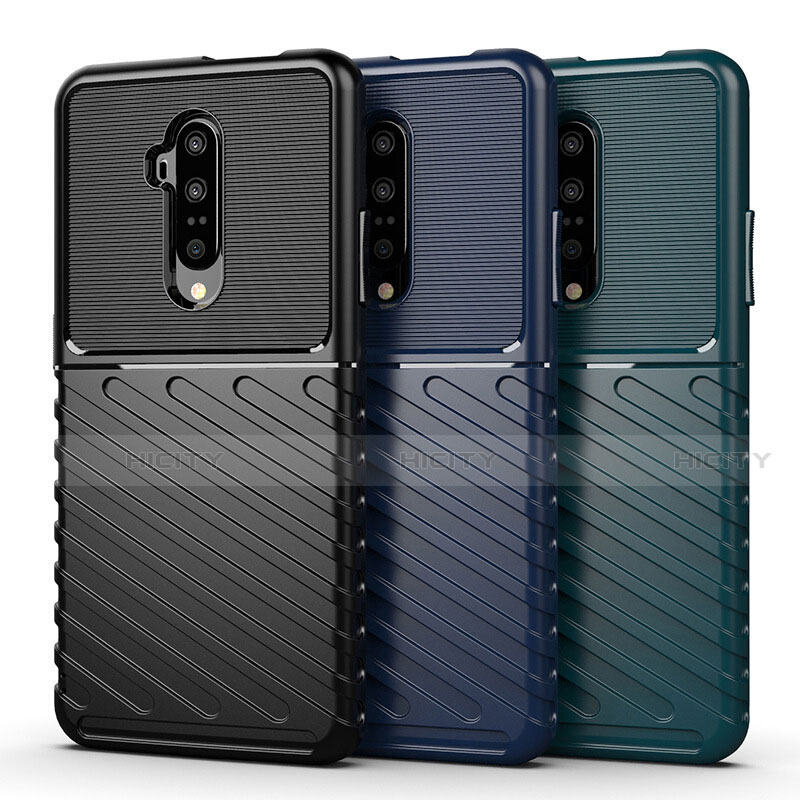 Custodia Silicone Ultra Sottile Morbida 360 Gradi Cover A01 per OnePlus 7T Pro 5G