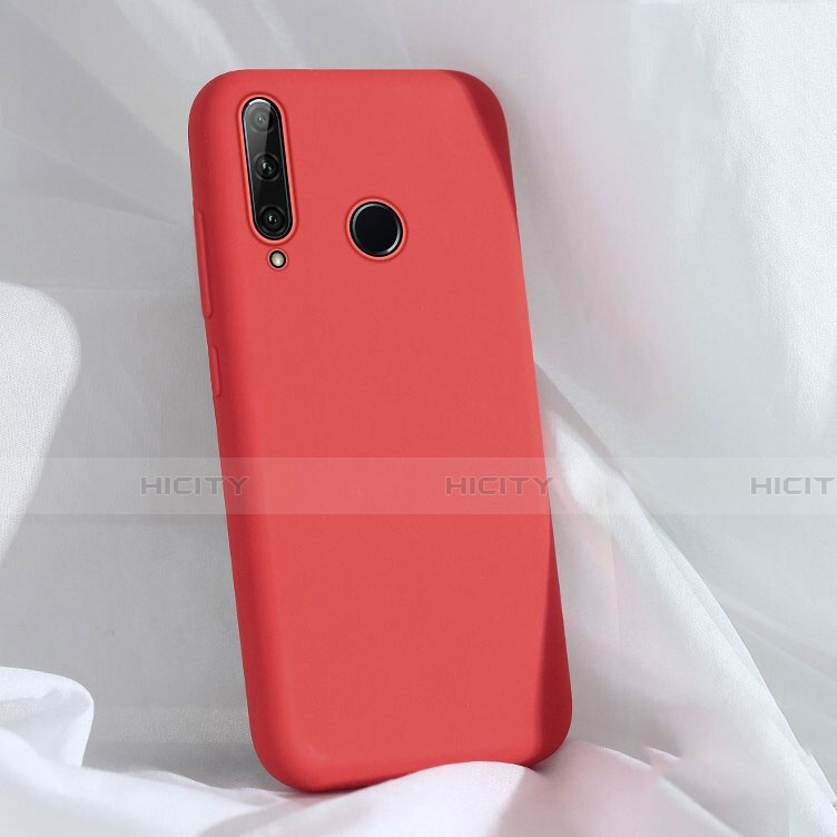 Custodia Silicone Ultra Sottile Morbida 360 Gradi Cover C01 per Huawei Honor 20i Rosso
