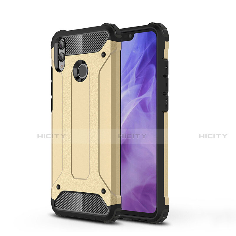 Custodia Silicone Ultra Sottile Morbida 360 Gradi Cover C01 per Huawei Honor V10 Lite Oro