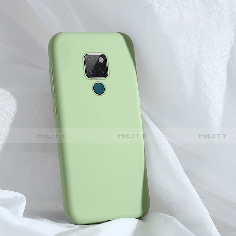 Custodia Silicone Ultra Sottile Morbida 360 Gradi Cover C01 per Huawei Mate 20 Verde