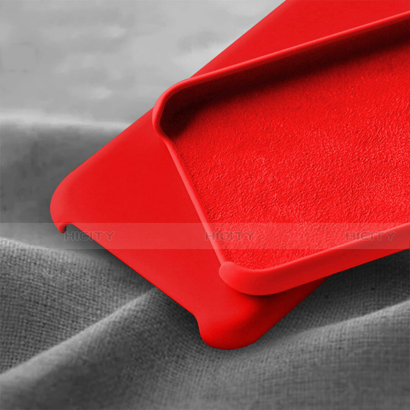 Custodia Silicone Ultra Sottile Morbida 360 Gradi Cover C01 per Huawei Nova 4e Rosso