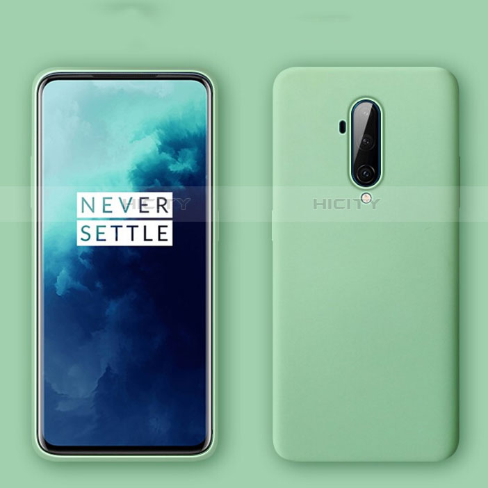 Custodia Silicone Ultra Sottile Morbida 360 Gradi Cover C01 per OnePlus 7T Pro Verde