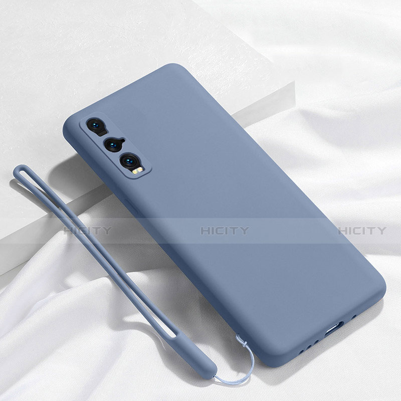 Custodia Silicone Ultra Sottile Morbida 360 Gradi Cover C01 per Oppo Find X2