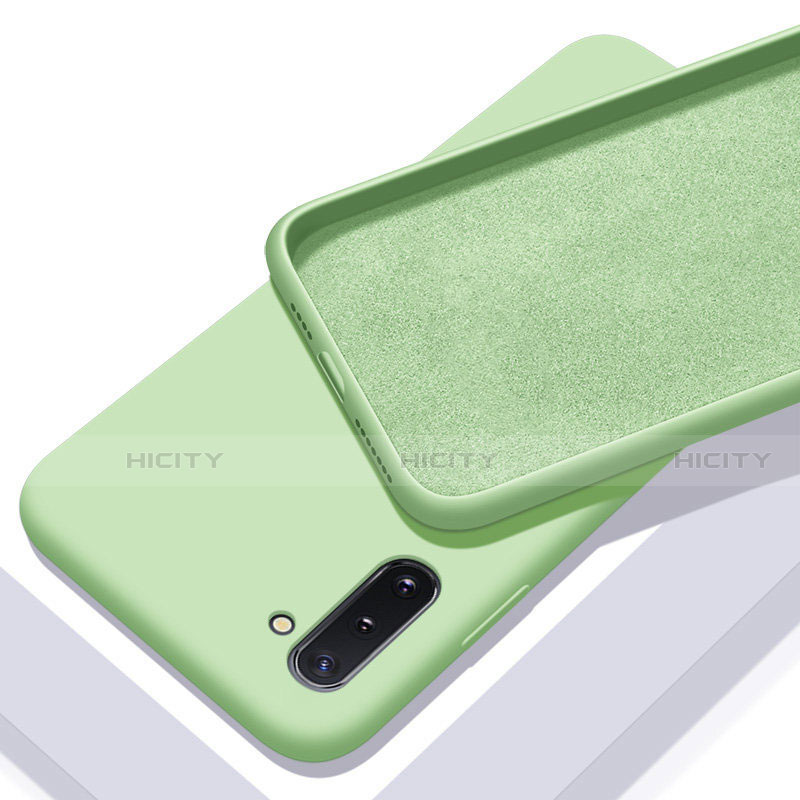 Custodia Silicone Ultra Sottile Morbida 360 Gradi Cover C01 per Samsung Galaxy Note 10 5G Verde