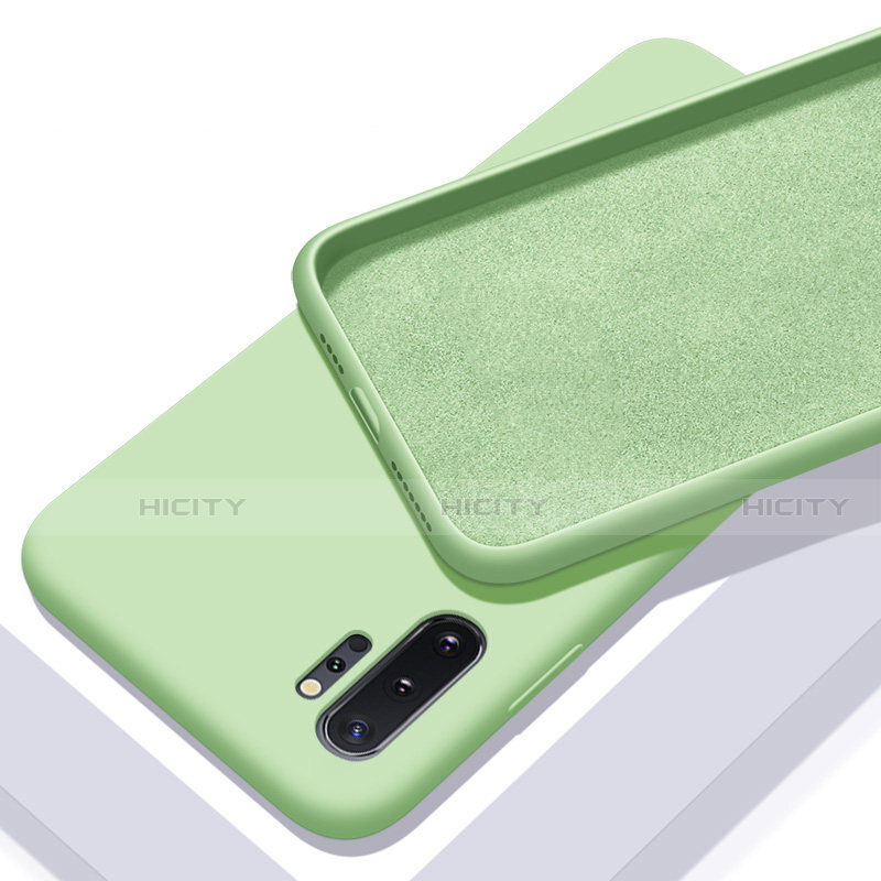 Custodia Silicone Ultra Sottile Morbida 360 Gradi Cover C01 per Samsung Galaxy Note 10 Plus 5G Verde