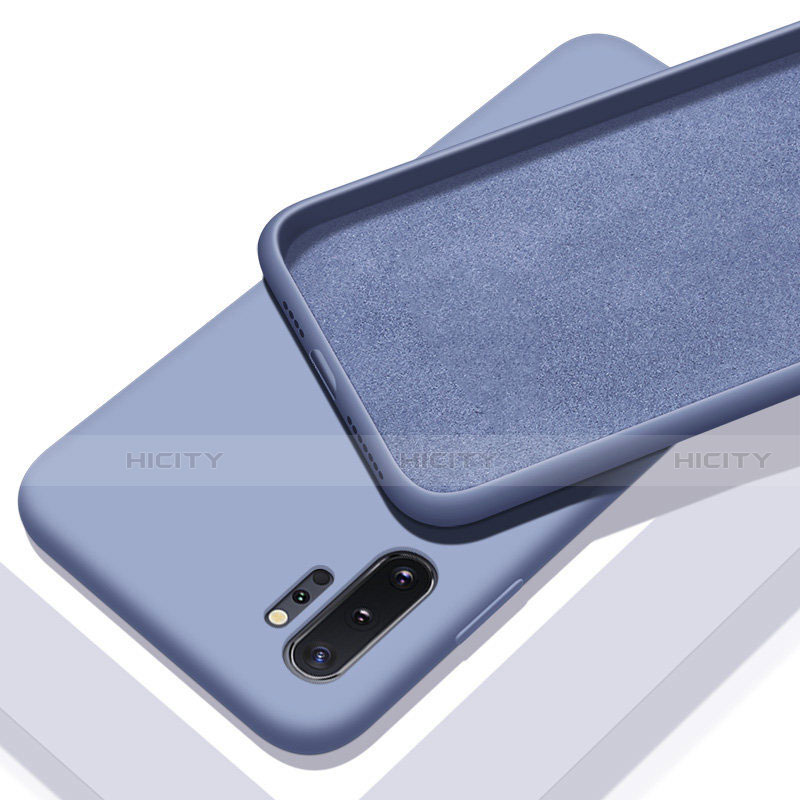 Custodia Silicone Ultra Sottile Morbida 360 Gradi Cover C01 per Samsung Galaxy Note 10 Plus 5G Viola