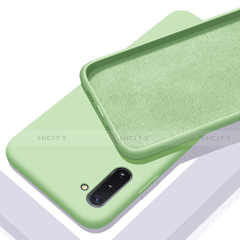 Custodia Silicone Ultra Sottile Morbida 360 Gradi Cover C01 per Samsung Galaxy Note 10 Verde