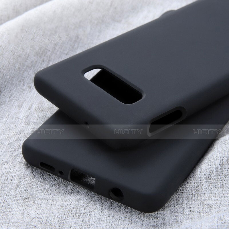 Custodia Silicone Ultra Sottile Morbida 360 Gradi Cover C01 per Samsung Galaxy S10e Nero