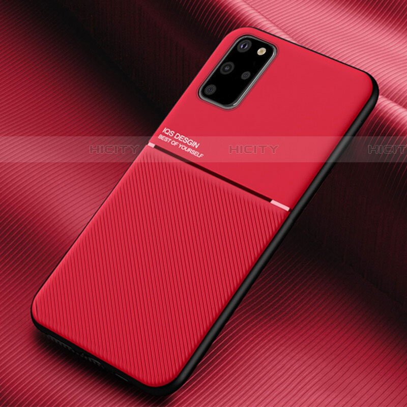 Custodia Silicone Ultra Sottile Morbida 360 Gradi Cover C01 per Samsung Galaxy S20 Plus 5G Rosso