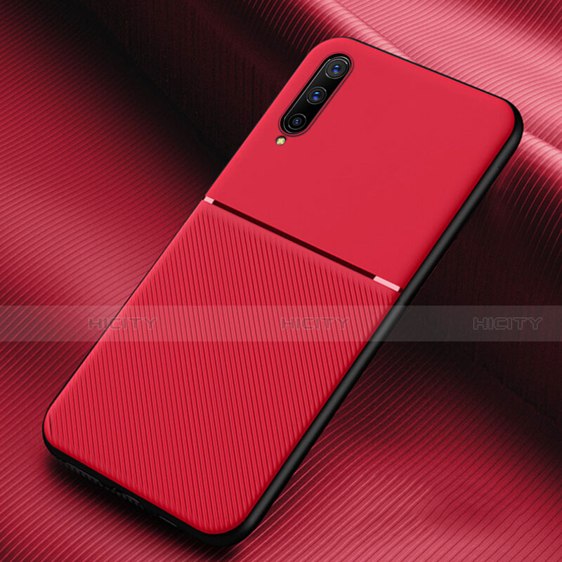 Custodia Silicone Ultra Sottile Morbida 360 Gradi Cover C01 per Xiaomi Mi A3 Rosso