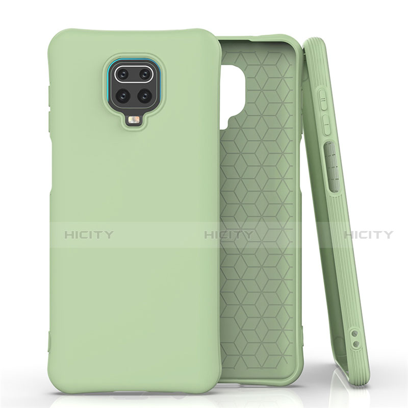 Custodia Silicone Ultra Sottile Morbida 360 Gradi Cover C01 per Xiaomi Poco M2 Pro Verde