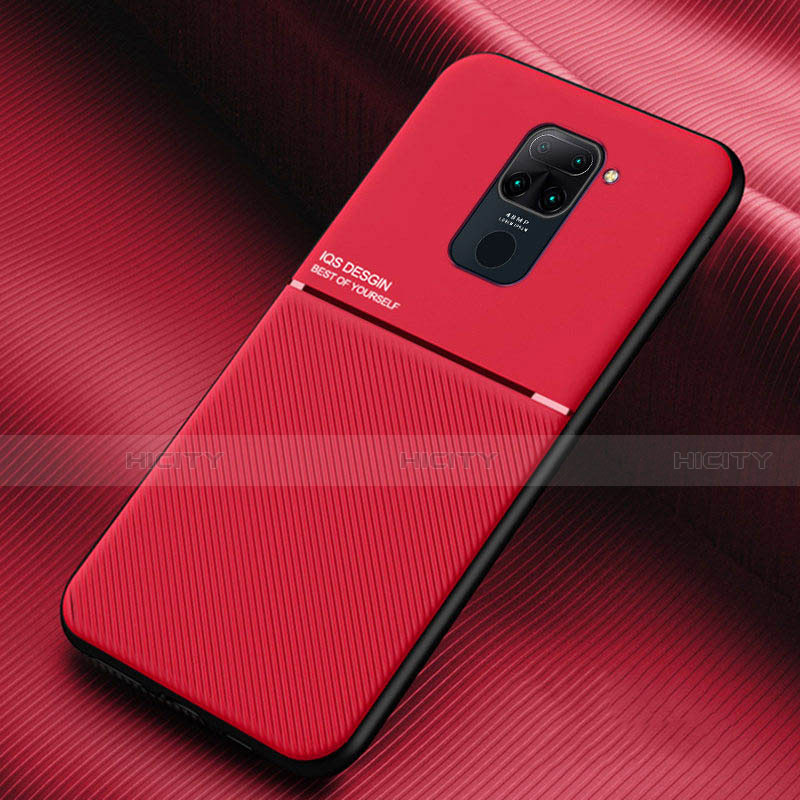 Custodia Silicone Ultra Sottile Morbida 360 Gradi Cover C01 per Xiaomi Redmi Note 9 Rosso