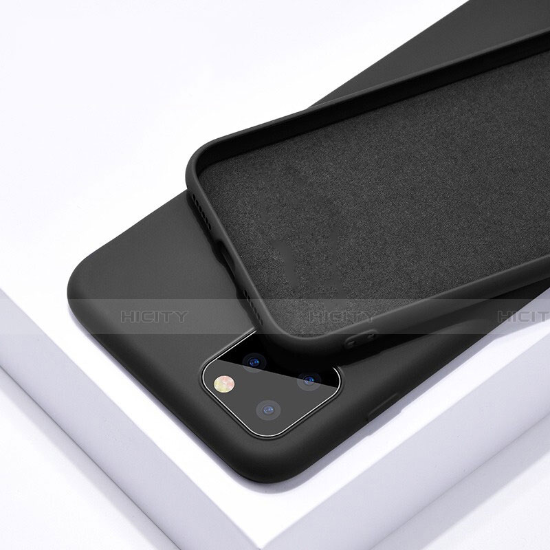Custodia Silicone Ultra Sottile Morbida 360 Gradi Cover C02 per Apple iPhone 11 Pro Nero