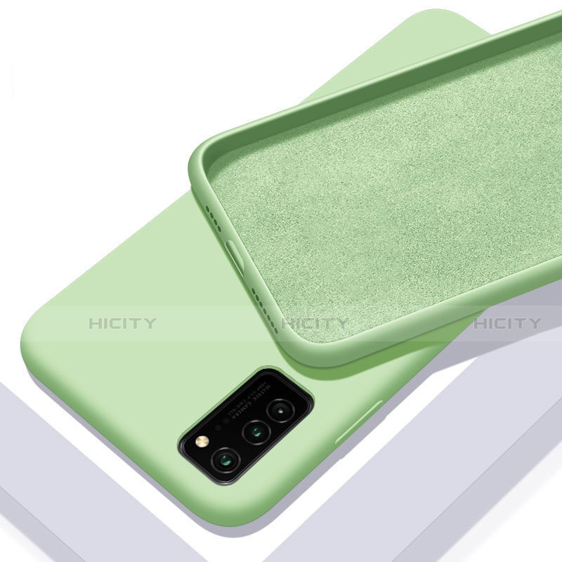 Custodia Silicone Ultra Sottile Morbida 360 Gradi Cover C02 per Huawei Honor V30 5G Verde