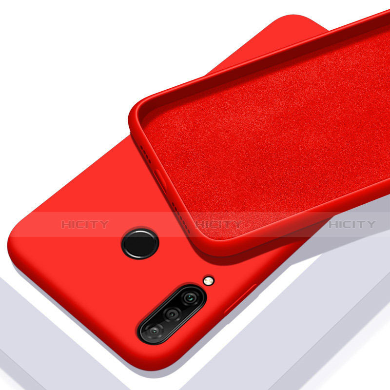 Custodia Silicone Ultra Sottile Morbida 360 Gradi Cover C02 per Huawei P30 Lite Rosso